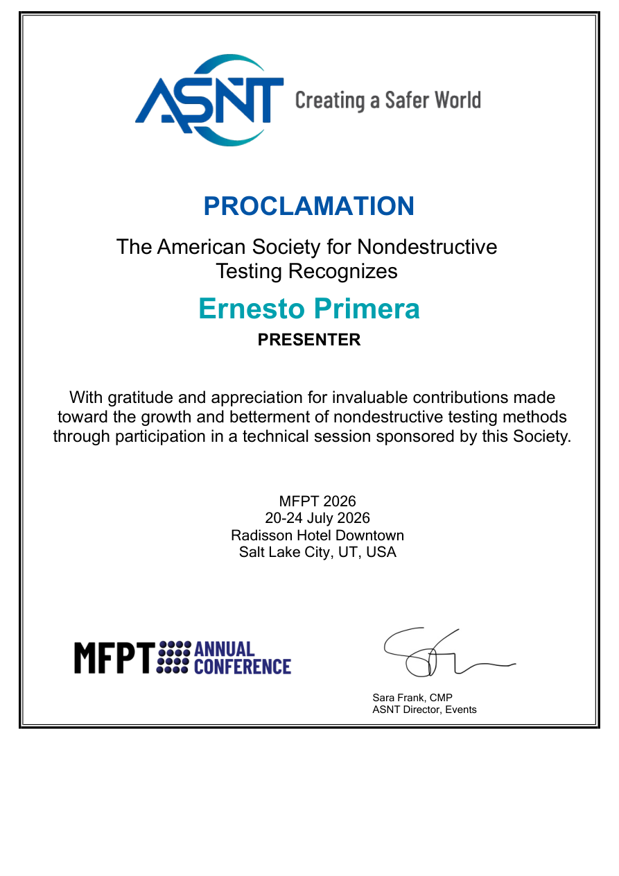 MFPT 2026 · ASNT